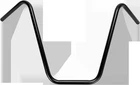 Emgo 23-12536B Street Handlebar Ape Hanger 16IN Rise Satin Black 7/8IN New. Price: $61.82.