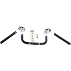 Klock Werks KWH-04-0348 Klip Hanger Handlebar Kit, 5IN. Black/chrome New. Price: $530.99.