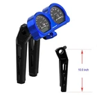 10" Blue Black Instrument Module Risers Kit Fits Harley 15-23 Road Glide Fltru New. Price: $299.95.