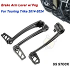19MM Brake Arm Lever Pedal Peg For Harley Touring Street Road Glide Trike 14+ New. Price: $32.99.