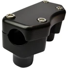 Drag Specialties Flat Black Handlebar Riser/top Clamp Kit 0602-0811 New. Price: $180.24.