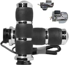 Avon 3-RING Velvet Heated Chrome Grips W/throttle By Wire (AIR-93-F24-HT) New. Price: $176.44.