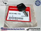 Honda Oem Blank Key Type 35122-MR1-770 CB125 CH80 XL125 CH250 New. Price: $17.88.