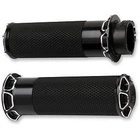 Arlen Ness 07-331 Fusion Black Beveled Hand Grips For Harley Cable Op Throttle New. Price: $116.95.