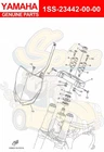 Yamaha Holder, Handle Low 1SS-23442-00-00 Oem New. Price: $43.42.