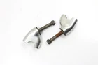 1996 Yamaha Virago 250 Chrome Oem Handlebar Risers Used. Price: $29.65.