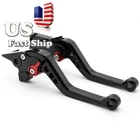 Fxcnc Fit Yamaha Yzf R6 2005-2016 R1 04-08 Short Brake Clutch Lever Black New. Price: $26.34.