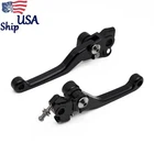 For Kawasaki Kx 450 2019-2022 Cnc Black Pivot Brake Clutch Levers Dirtbike Pair New. Price: $24.55.