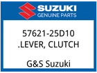 Suzuki Oem Part 57621-25D10 ..lever,clutch New. Price: $40.35.