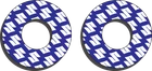 Factory Effex Grip Donuts Blue/white Suzuki 22-67400 New. Price: $15.99.
