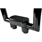 Drag Specialties 1.5" Black Handlebar Risers Top Clamp Kit Bars Harleys New. Price: $185.49.