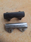 Harley Risor Clamp Fl/xl Handlebar 56104-52 & Stainless Cover Used. Price: $39.95.
