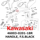 New Kawasaki Genuine 2010-2013 Z1000 Handle, F.s.black 46003-0201-18R. Price: $213.99.