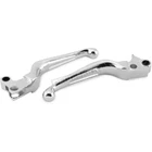 Bikers Choice Chrome Dual Slotted Brake And Clutch Lever Set - 53525 New. Price: $60.12.