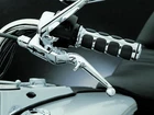 Kuryakyn 6205 Iso Dual Cable Black Rubber Hand Grips W/chrome Rings Harley Dyna New. Price: $110.99.