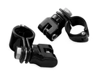 Kuryakyn Peg Mounts With 1-1/4" Magnum Clamps Gloss Black New. Price: $121.99.