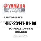 Yamaha Genuine Oem Parts Handle Upper Holder 4H7-23441-01-98 For FZ1 New. Price: $42.42.
