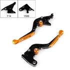 Adjustable Folding Extendable Brake Clutch Levers Fit Yamaha R1 R6S FZ1 Gold New. Price: $30.99.