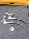 Honda CA160 CB160 Lever & Perch Bracket Set #53171-268-010 #53172-268-010 Used. Price: $48.00.