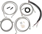 Choppers Complete Handlebar Cable Brake Line Kit Black LA-8100KT2-13B New. Price: $342.94.