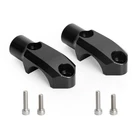 Cnc Pair Master Cylinder Clamp W/ 10MM Mirror Mount Black For 22MM Handlebar New. Price: $16.61.