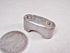 1974 Yamaha RD60 Top Upper Handlebar Clamp Half Used. Price: $12.74.