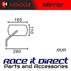 Mirror For Ducati Oe Ref: 52310581A Right Hendler New. Price: $104.87.