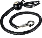Dream Apparel 42" Leather Motorcycle Get Back Whip For Handlebar Black New. Price: $55.35.