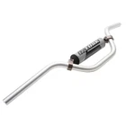 Tusk T-10 Aluminum 7/8" Handlebar Mini High Bend Silver For Honda CRF150R New. Price: $51.48.
