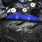 Handle Yoke Cover Perforate BLACK+3D Fairing Emblem Sticker Kit 04-08 Yzf R1 New. Price: $36.88.