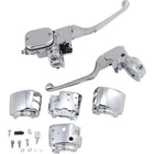 Drag Chrome Handlebar Control Kit W/mechanical Clutch For Harley 96-13 Fl Fx Xl New. Price: $416.53.
