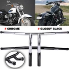 8" Rise T-bars Handlebar Drag For Harley Flst Fxst Sportster Xl Dyna Softail New. Price: $91.95.