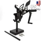 Cnc Adjustable Rearsets Pegs Footrests For Yamaha Yzf R6 2003-2005 2004 New. Price: $116.68.