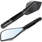 8MM 10MM Cnc Motorcycle Rearview Mirrors For Honda Yamaha Suzuki Kawasaki Black New. Price: $20.35.