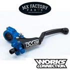 Wc Clutch Perch Assembly Blue W/ Black Lever Elite Yzf 125 250 Yamaha Billet New. Price: $290.42.
