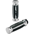 Pro-one Performance Chrome Straight Rubber Grips 802430 New. Price: $146.48.