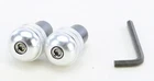 Emgo Silver Anodized Aluminum Anti-vibration Bar End 23-96462 New. Price: $24.99.