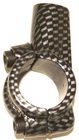 Emgo Handlebar Mirror Mounts 7/8" Black Gray Left Right 20-28122 New. Price: $9.06.
