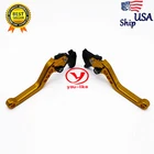 Cnc Motorcycle Short Brake Clutch Levers For Yamaha Banshee 350 2002-2006 Gold New. Price: $23.52.
