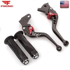Short Fxcnc Brake Clutch Levers & Hand Grips Set For Yamaha Virago 535 1987-2000 New. Price: $43.99.