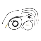 Cable Kit Complete 16" Ape Hanger Handlebars Midnight LA-8157KT2-16M New. Price: $462.80.