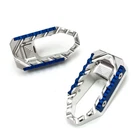 Trc Passenger Rear Silver Wide Foot Pegs For Suzuki Gsxr 1000 2017-2019 New. Price: $61.80.