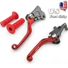 For Honda XR650R Dk 00-06 04 2005 Cnc Dirt Clutch Brake Levers Logo Xr+red Grips New. Price: $38.87.