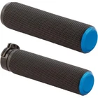 Arlen Ness 07-335 Blue Fusion Knurled 1" Handlebar Grips Cable Throttle Harle... New. Price: $67.45.