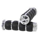 Kuryakyn 6241 Iso Grips With Chrome Accent Rings, For 7/8" Bars By 5-3/4IN. New. Price: $49.95.