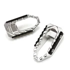 Cnc Silver Wide Touring Rider Front Foot Pegs For Suzuki Boulevard M90 2009-2019 New. Price: $62.20.