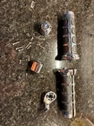 Kuryakyn Iso Grip Set 6183 With Bar Weights And Throttle Rocker. Used. Price: $125.00.