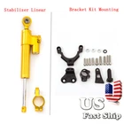 Usa Bracket Kit Steering Stabilizer Damper Linear Fit Kawasaki Z900 2017 18 Gold New. Price: $39.71.