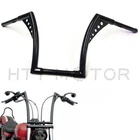 Hongk Black 1.25" Center Custom Ape Hangers 12" Rise Handlebars For Harley New. Price: $127.46.