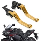 Brake Clutch Levers Fits Yamaha Yzf R3 R25 Mt 2015-2017 Gold New. Price: $25.85.